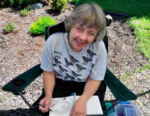 Photo of Sandra, by Patricia Weedman